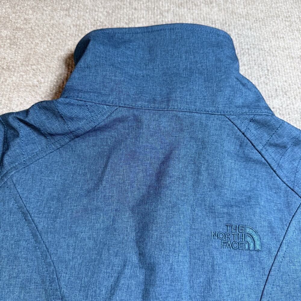 The North Face Park Slope WindWall‎ Softshell Jacket Womens Small Teal Blue - Picture 16 of 16